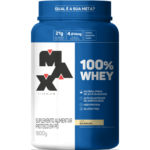 100% Whey Pote 900G - Max Titanium - Sabor Baunilha