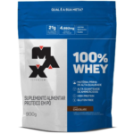 Refil - 100% Whey Refil 900G - Max Titanium - Chocolate